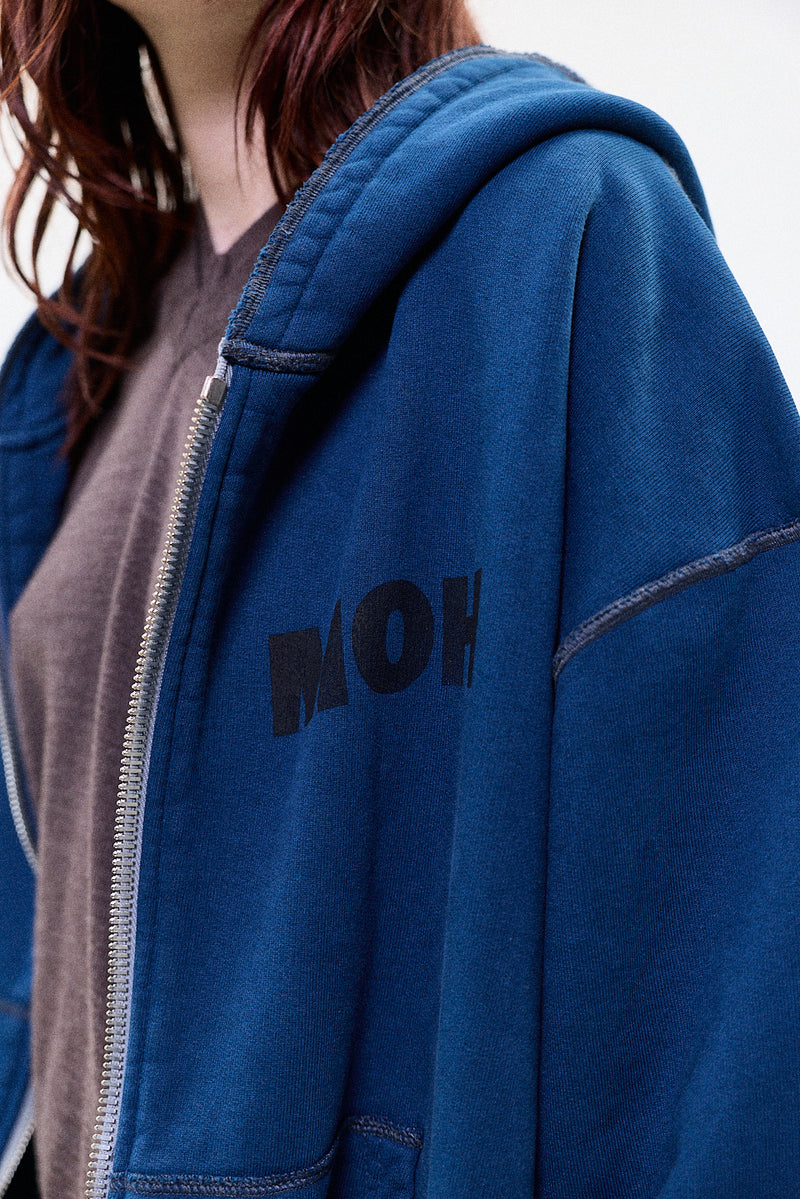 "ALLIUM" HEAVY ZIPPER HOOD