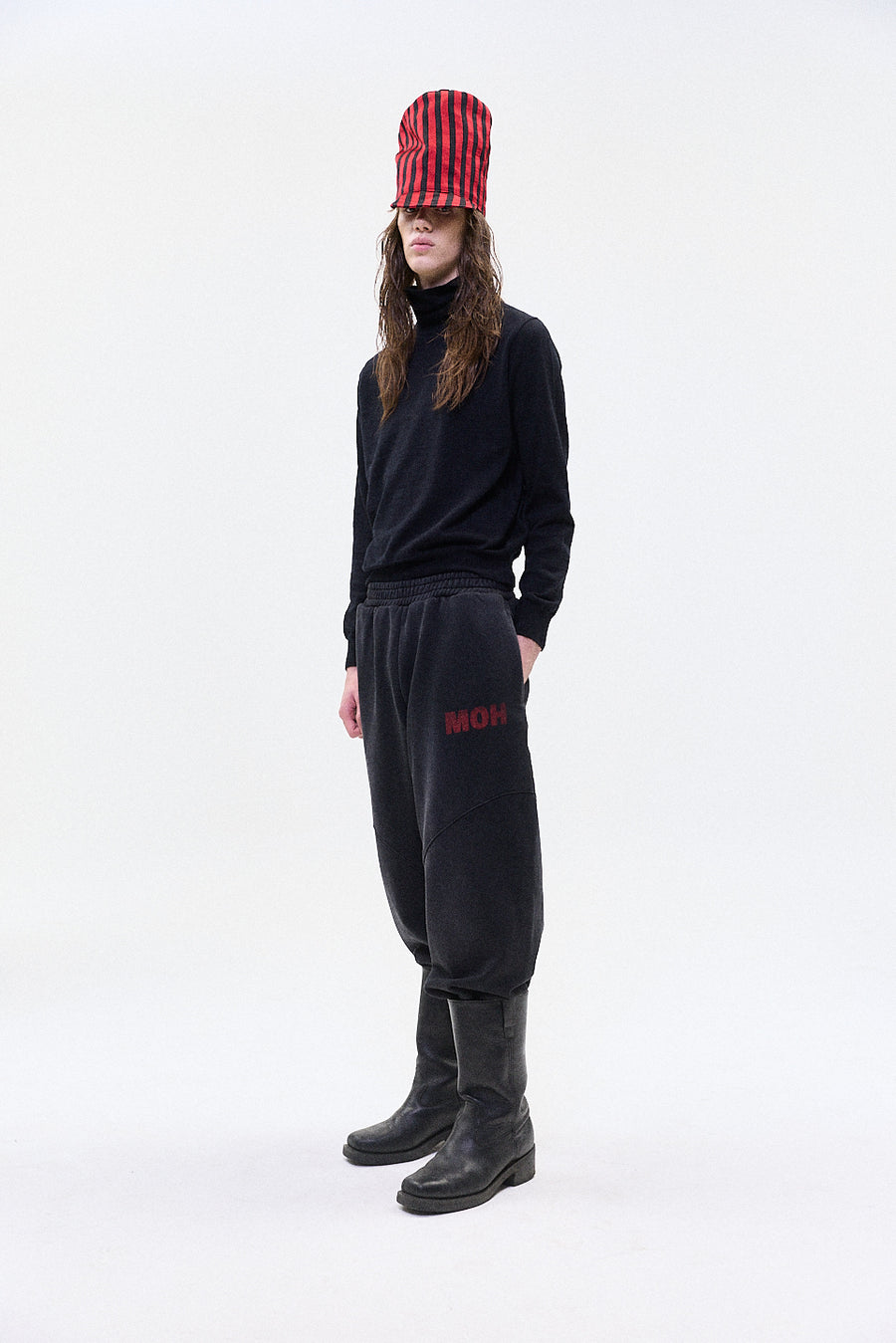 "ASTER" FLEECE TRACK PANT MIDNIGHT