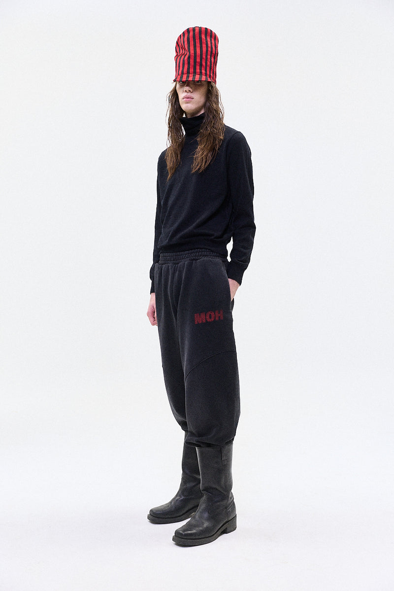 "REMI" lightweight highneck knit midnight