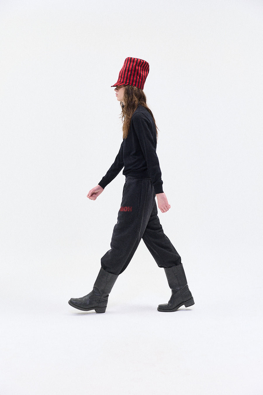 "ASTER" FLEECE TRACK PANT MIDNIGHT