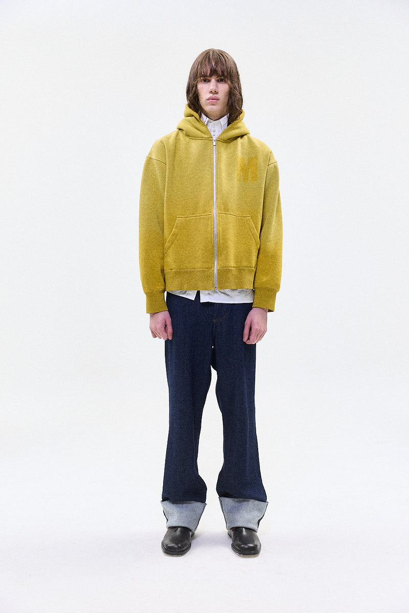 "SORA" dark wash japanese denim