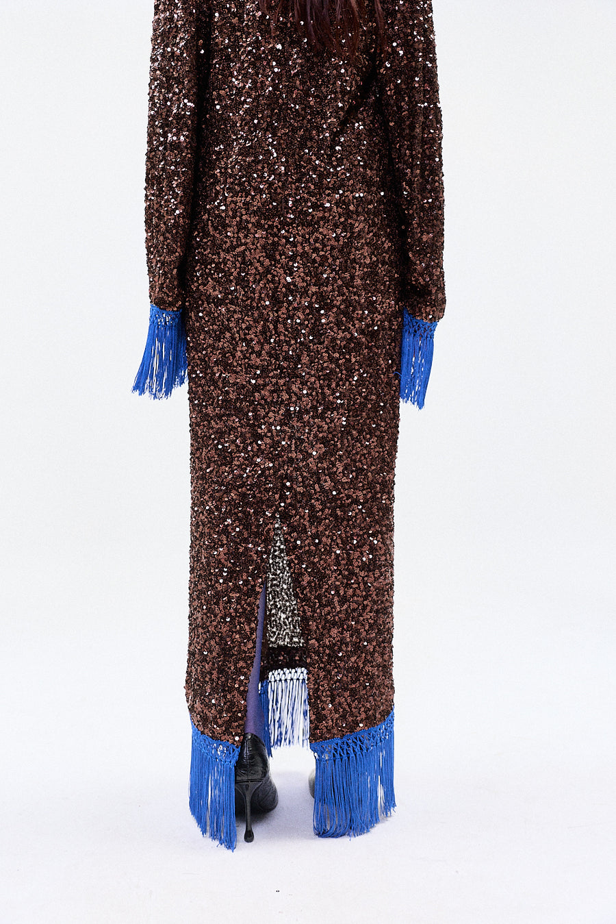 "REN" sequin dress