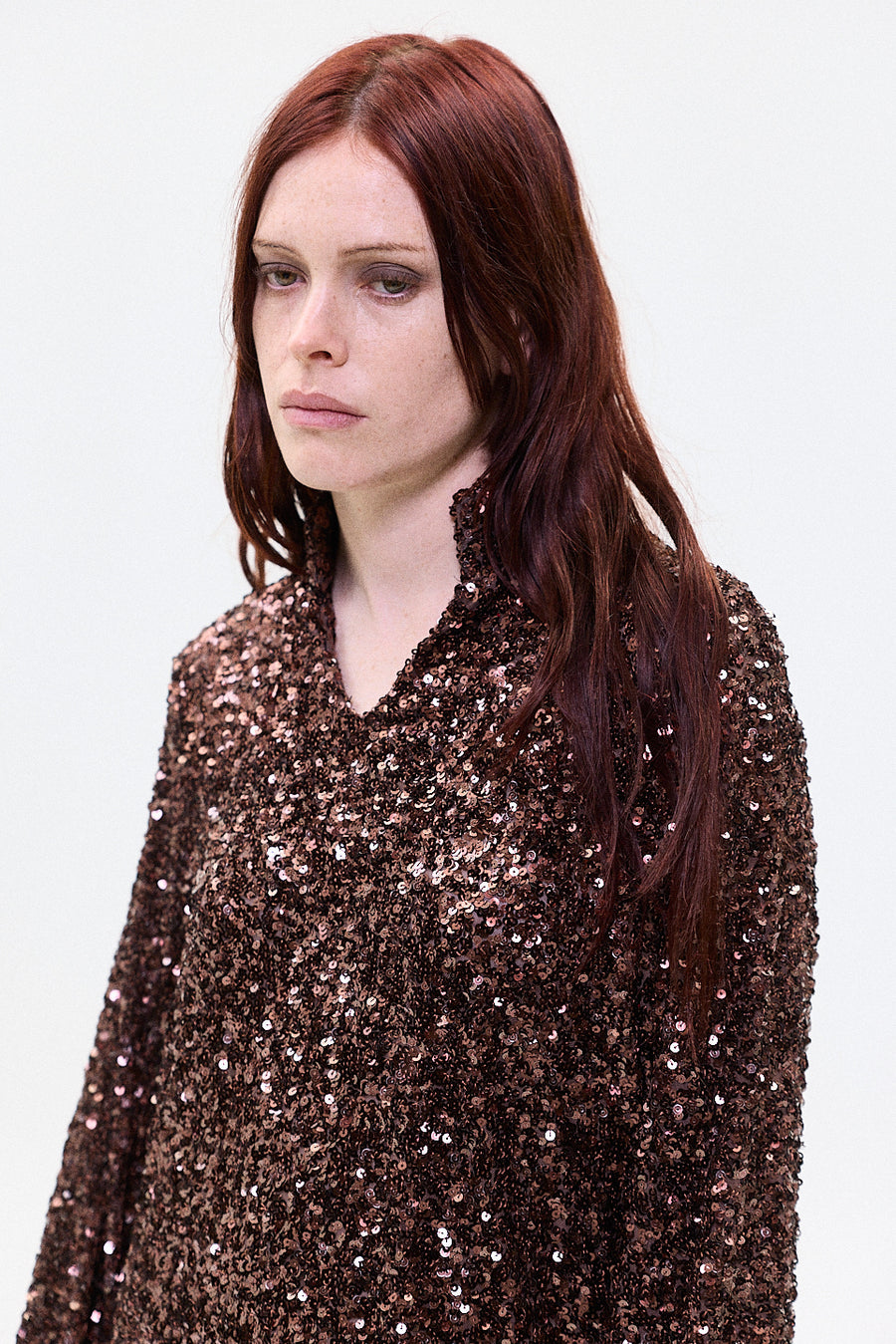 "REN" sequin dress