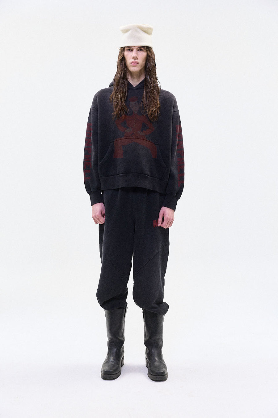 "HUGO" hoodie midnight