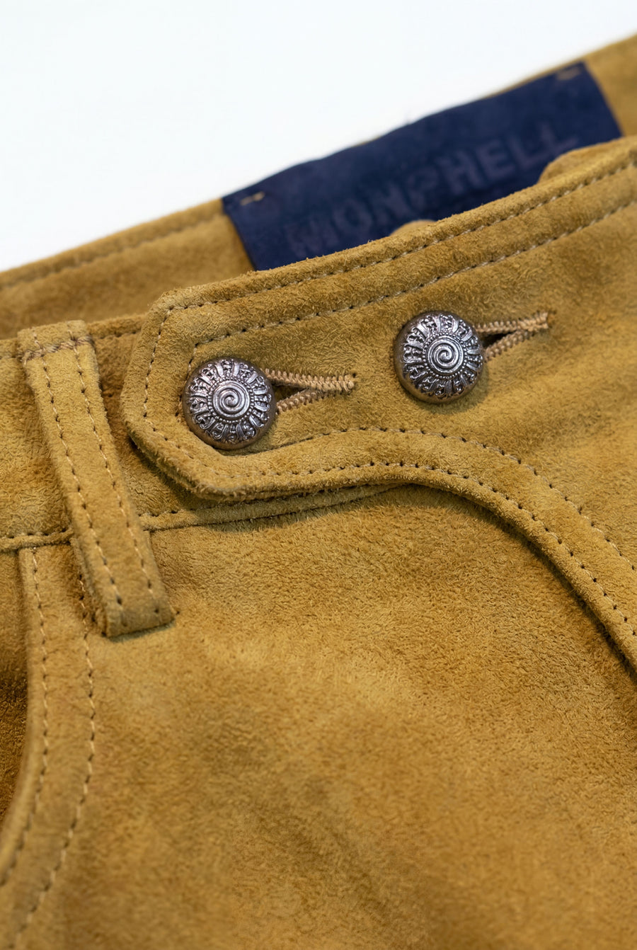 "LUC" suede trouser