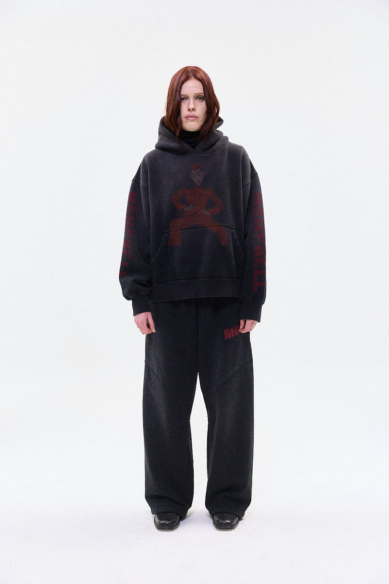 "HUGO" hoodie midnight