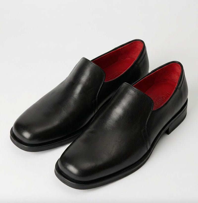 "MOH" mens leather slip on