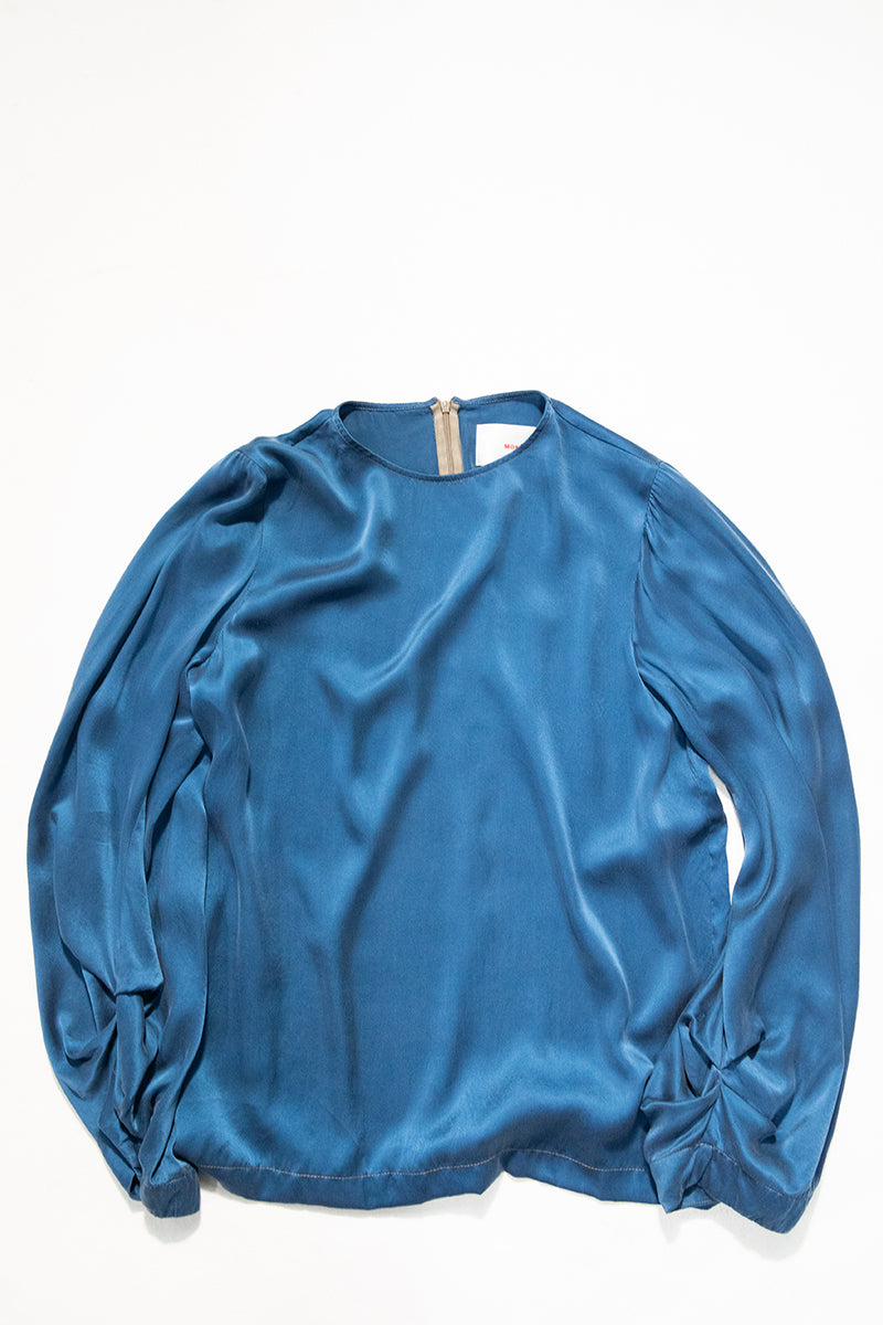 "IVA" silk balloon top