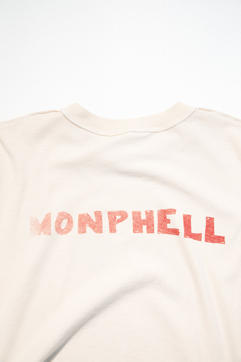 "FRANCIS" longsleeve t-shirt ivory