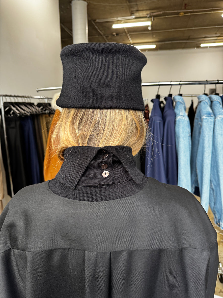 merino beanie midnight