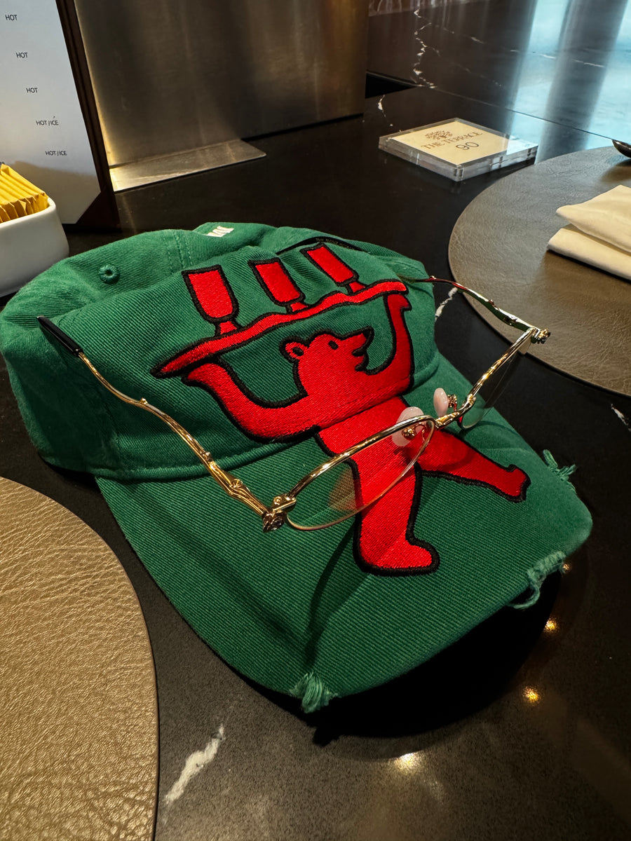 "Berlin" green cap