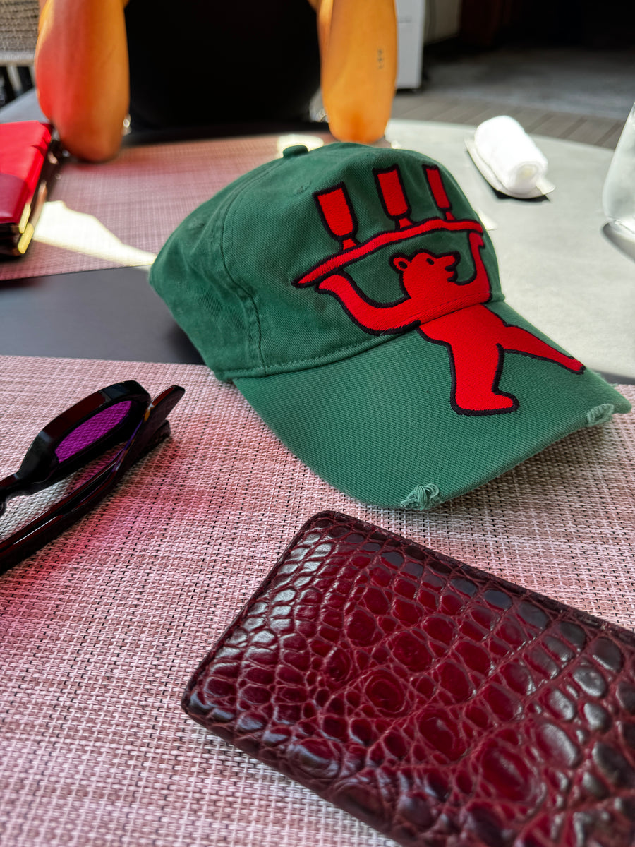 "Berlin" green cap