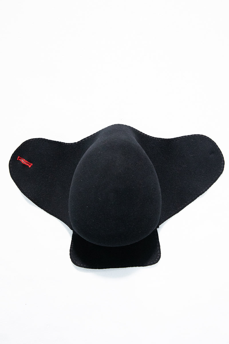 "FYN" rabbit fur skull cap