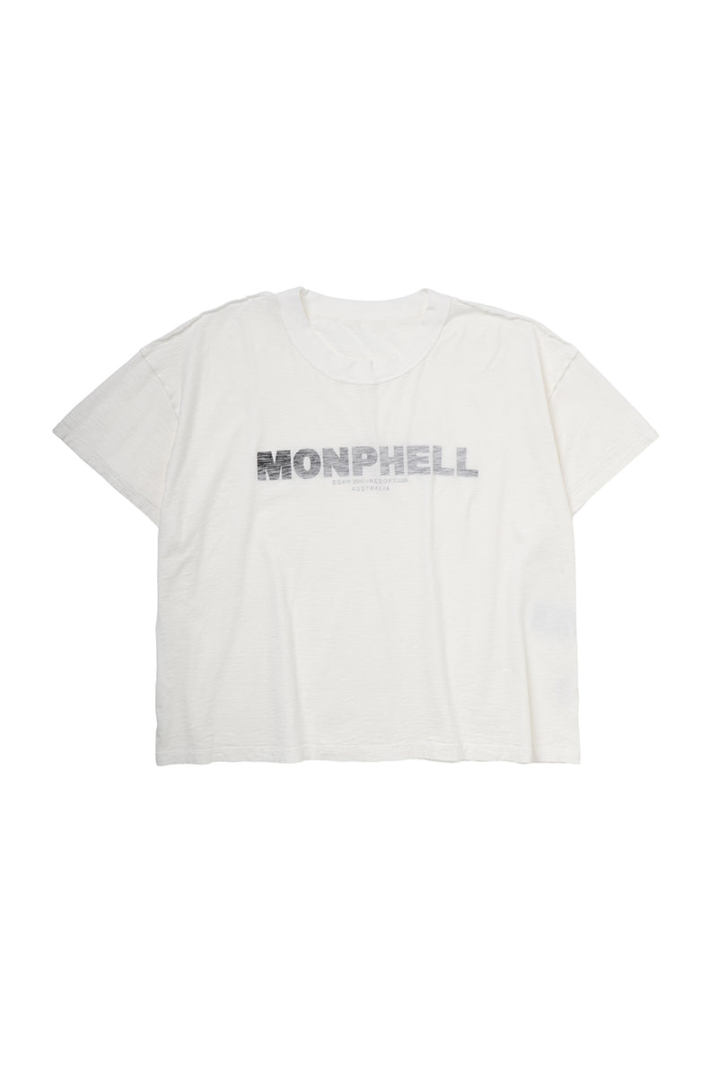 "ruki" T-shirt white logo