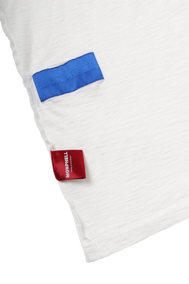 "ruki" T-shirt white logo