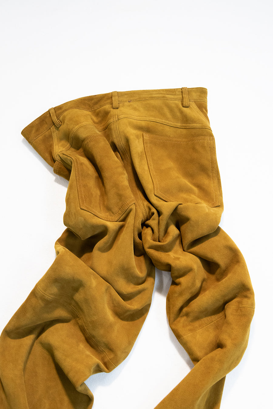 "LUC" suede trouser