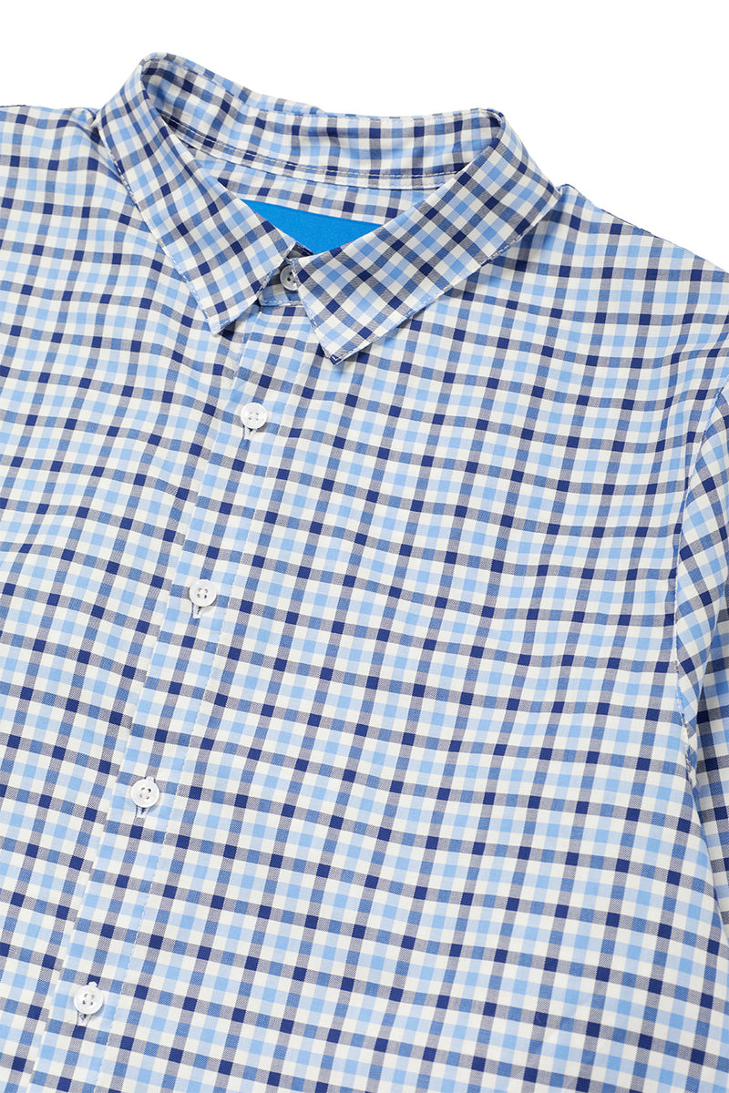 "Ari" Plaid button up shirt