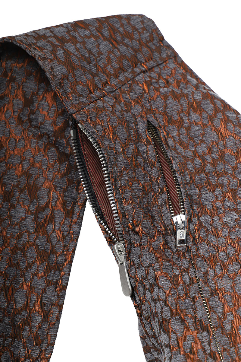 "Mio" oversized cross body bag leopard