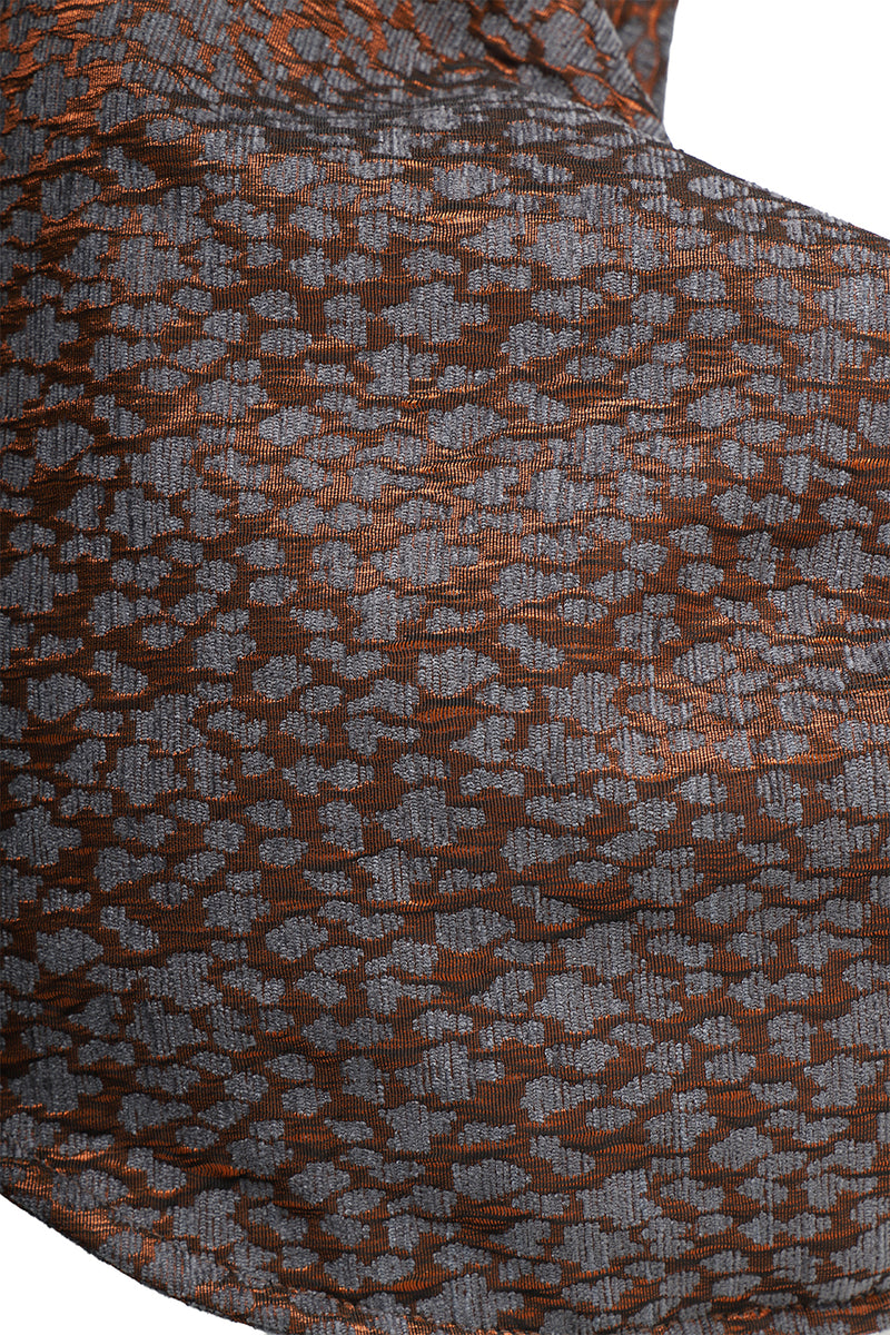 "Mio" oversized cross body bag leopard