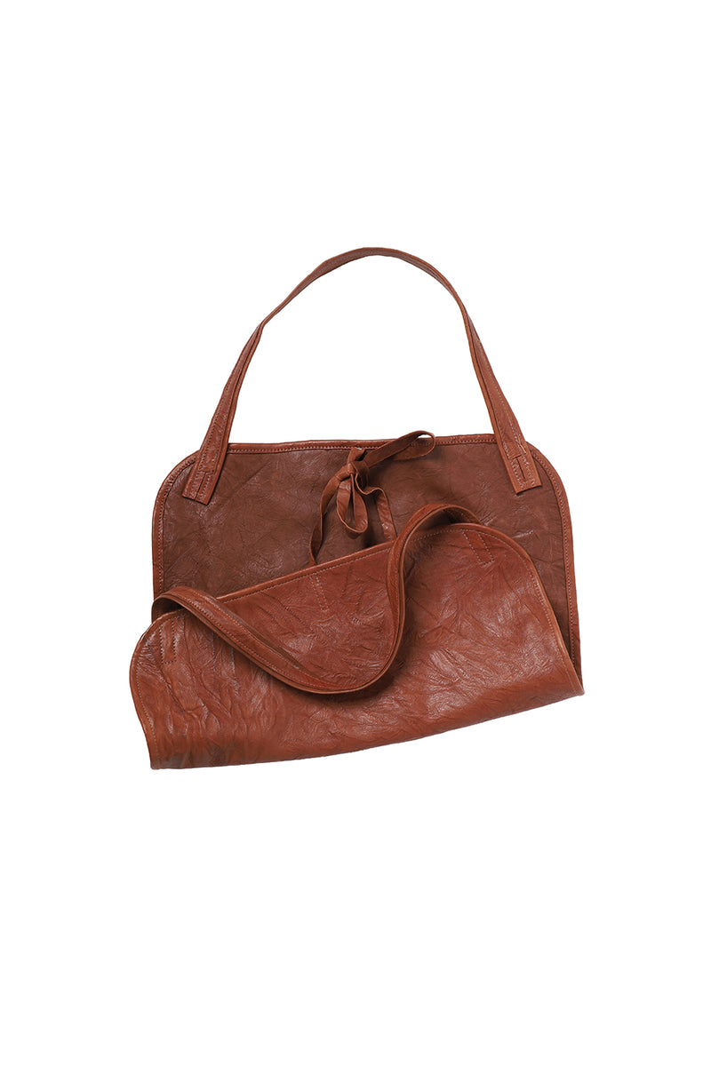 "Butcher" Brown leather Messenger bag