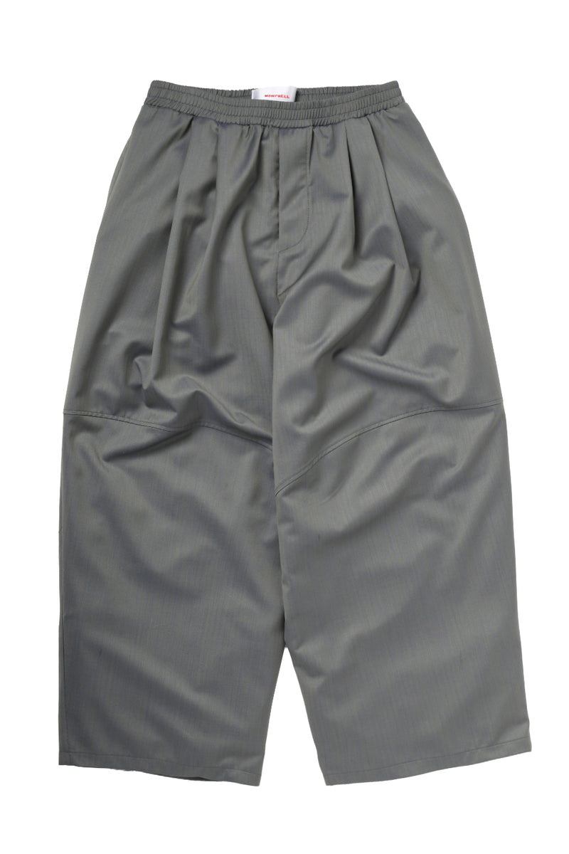 "Nino" Oversized trouser Herringbone marine blue