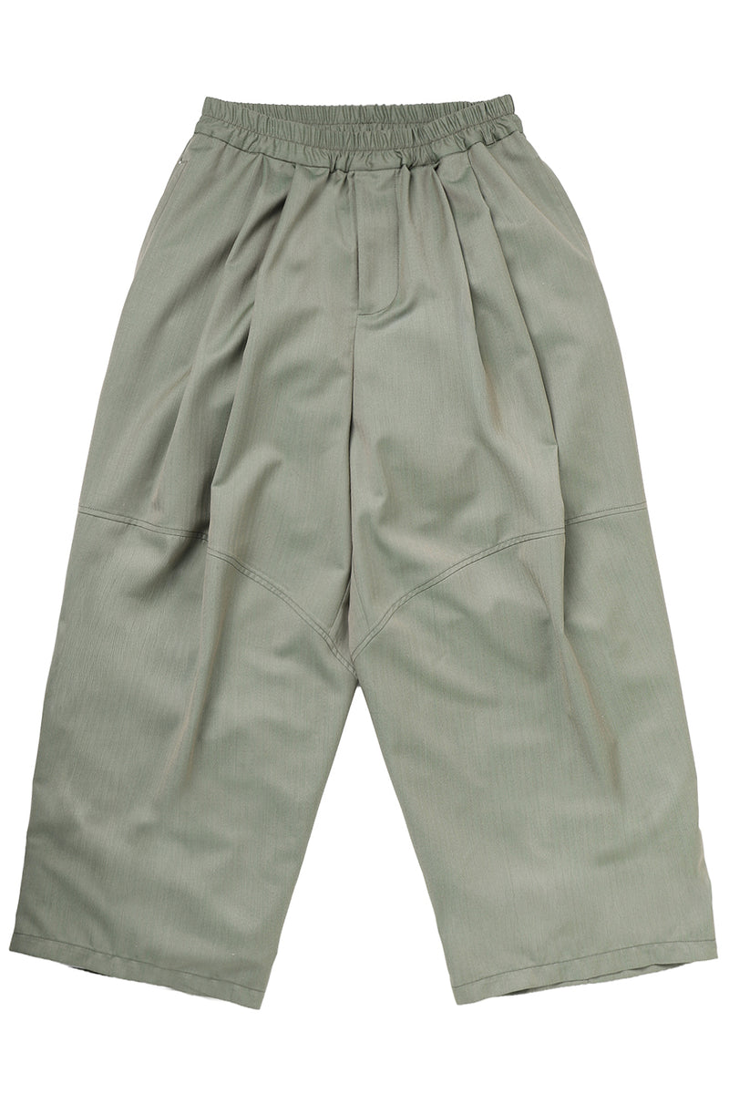 "Nino" Oversized trouser Herringbone shamrock