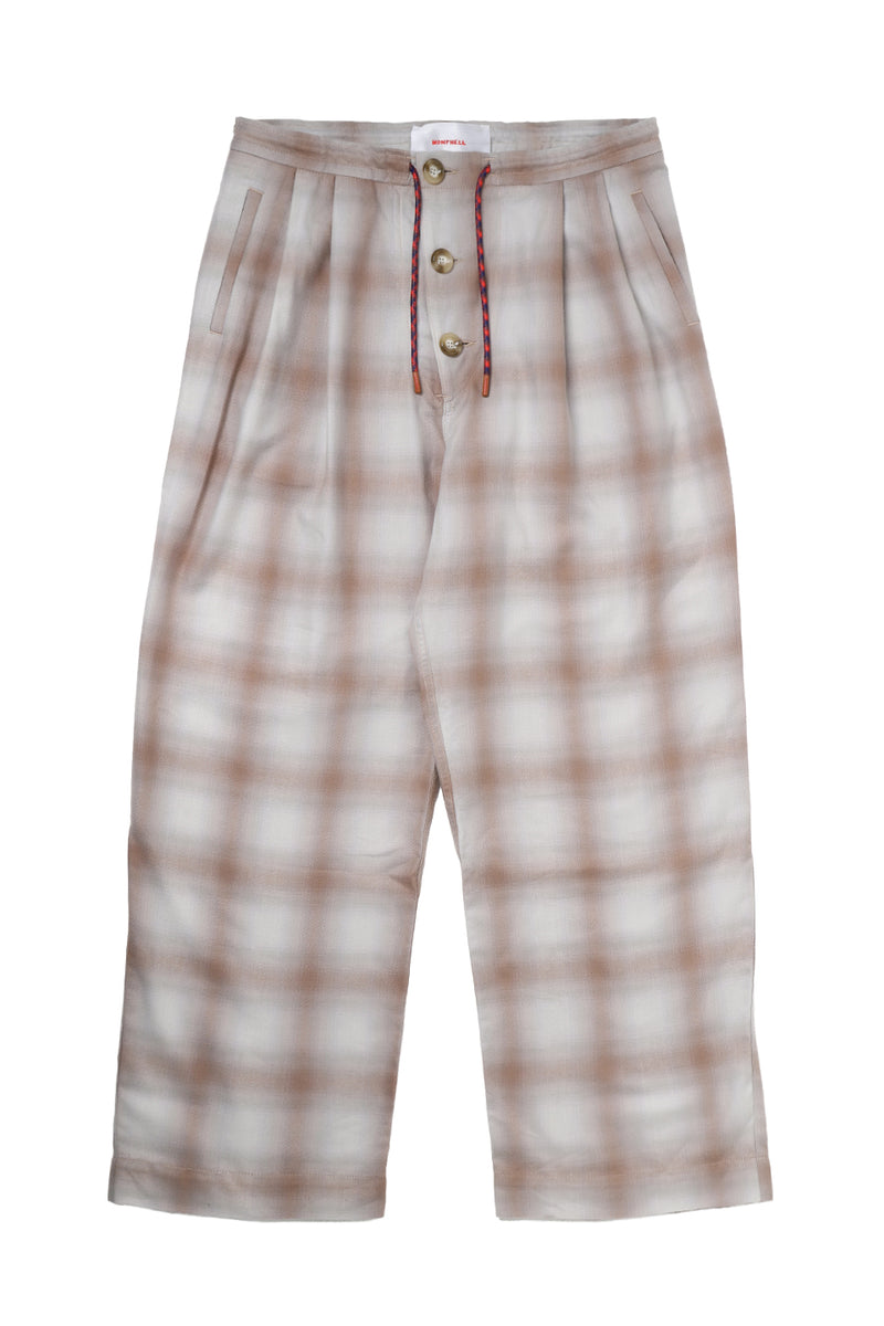 "Georgio" Cotton plaid check light