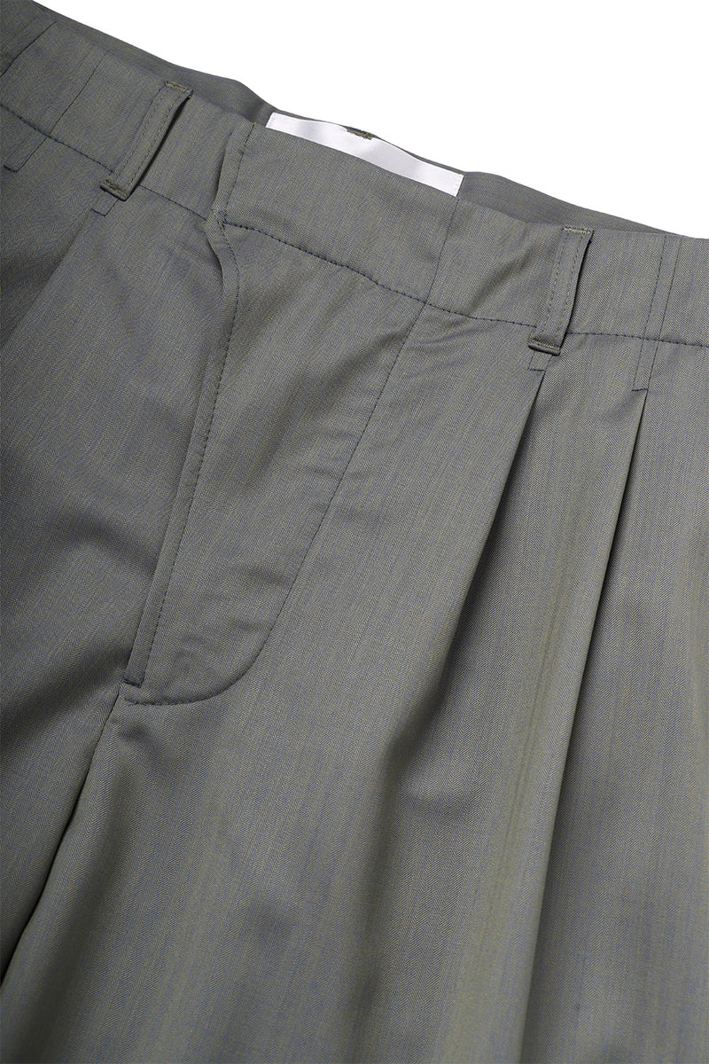 "Bermudas" Wool 3/4 shorts Marine blue