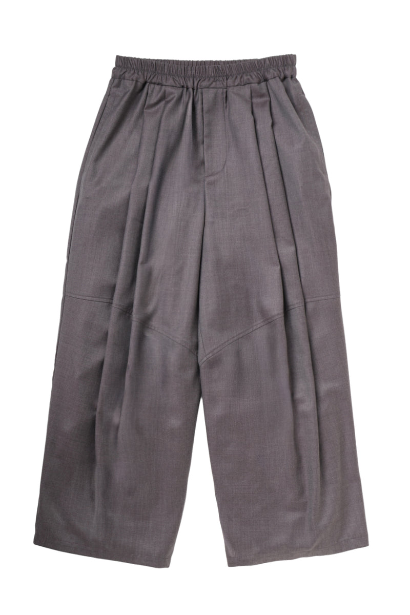"Nino" Oversized trouser wool brown