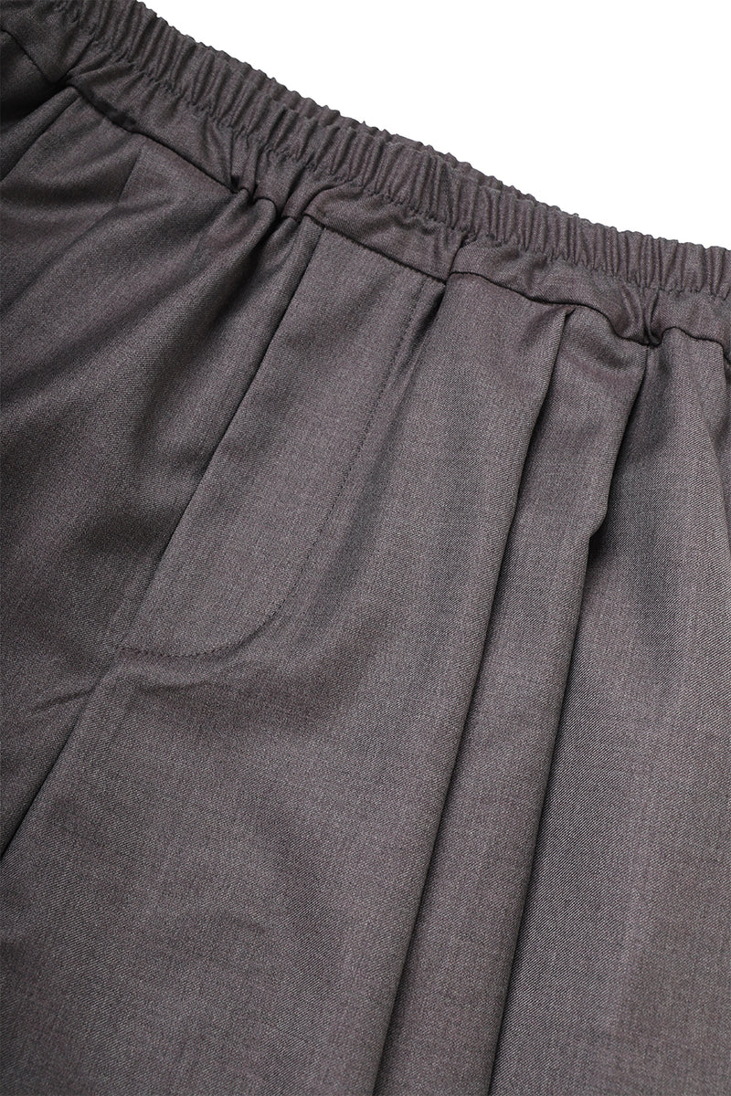 "Nino" Oversized trouser wool brown