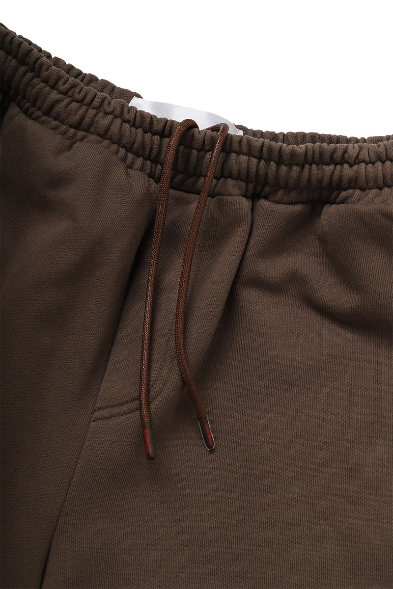 "Yuki" wide terry short chocolate