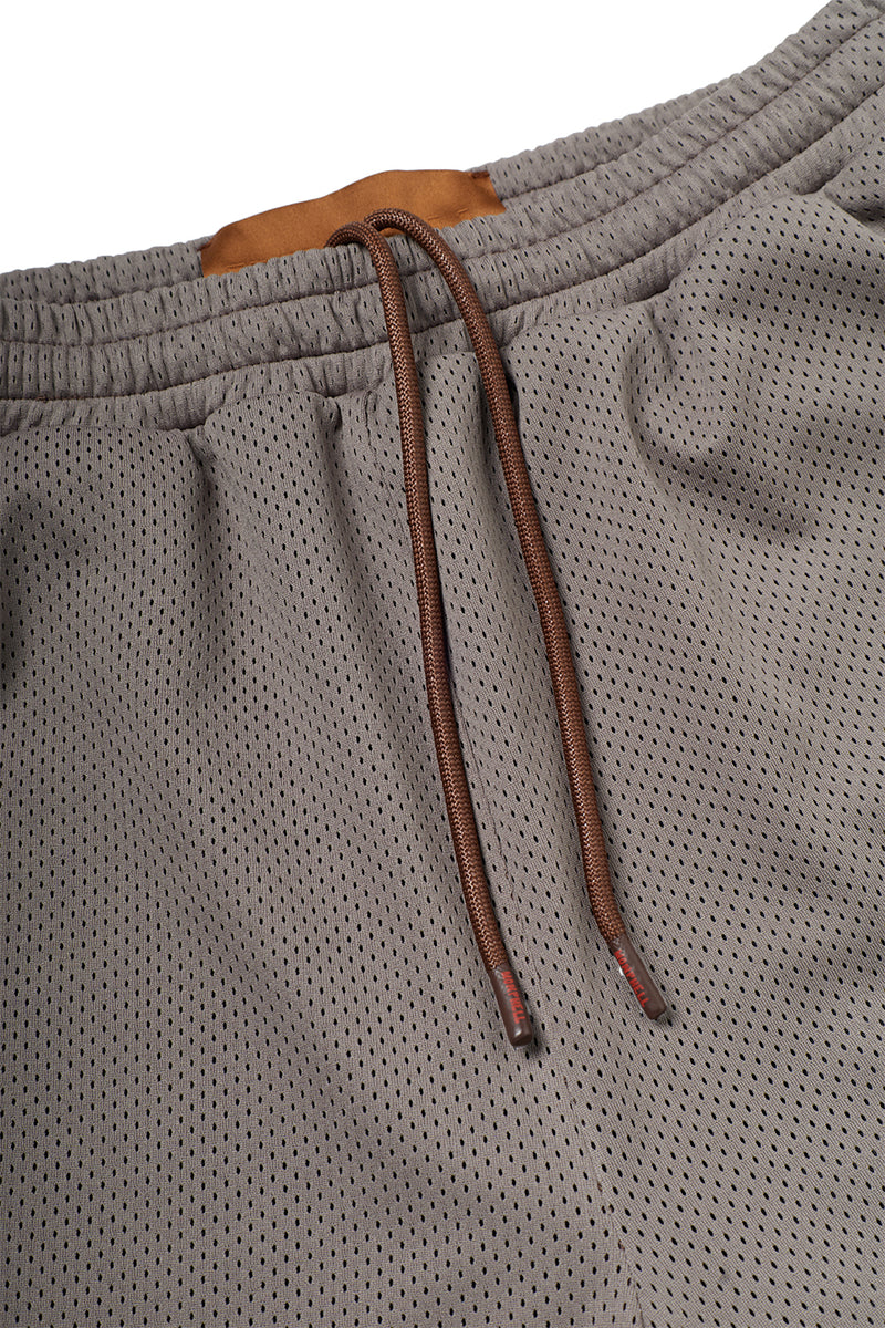 "Paris" 3/4 Basketball mesh short grey