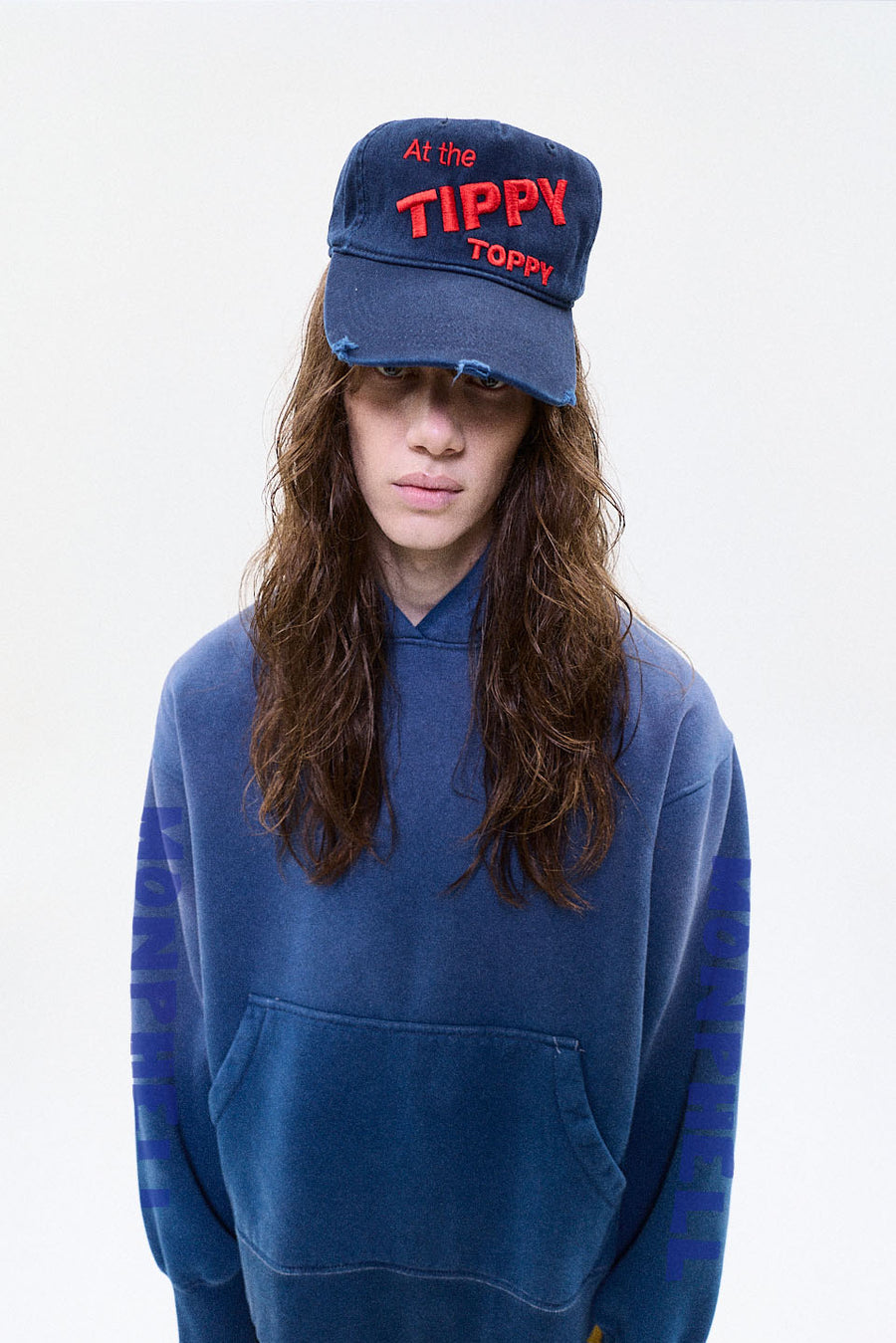 "HUGO" hoodie blue