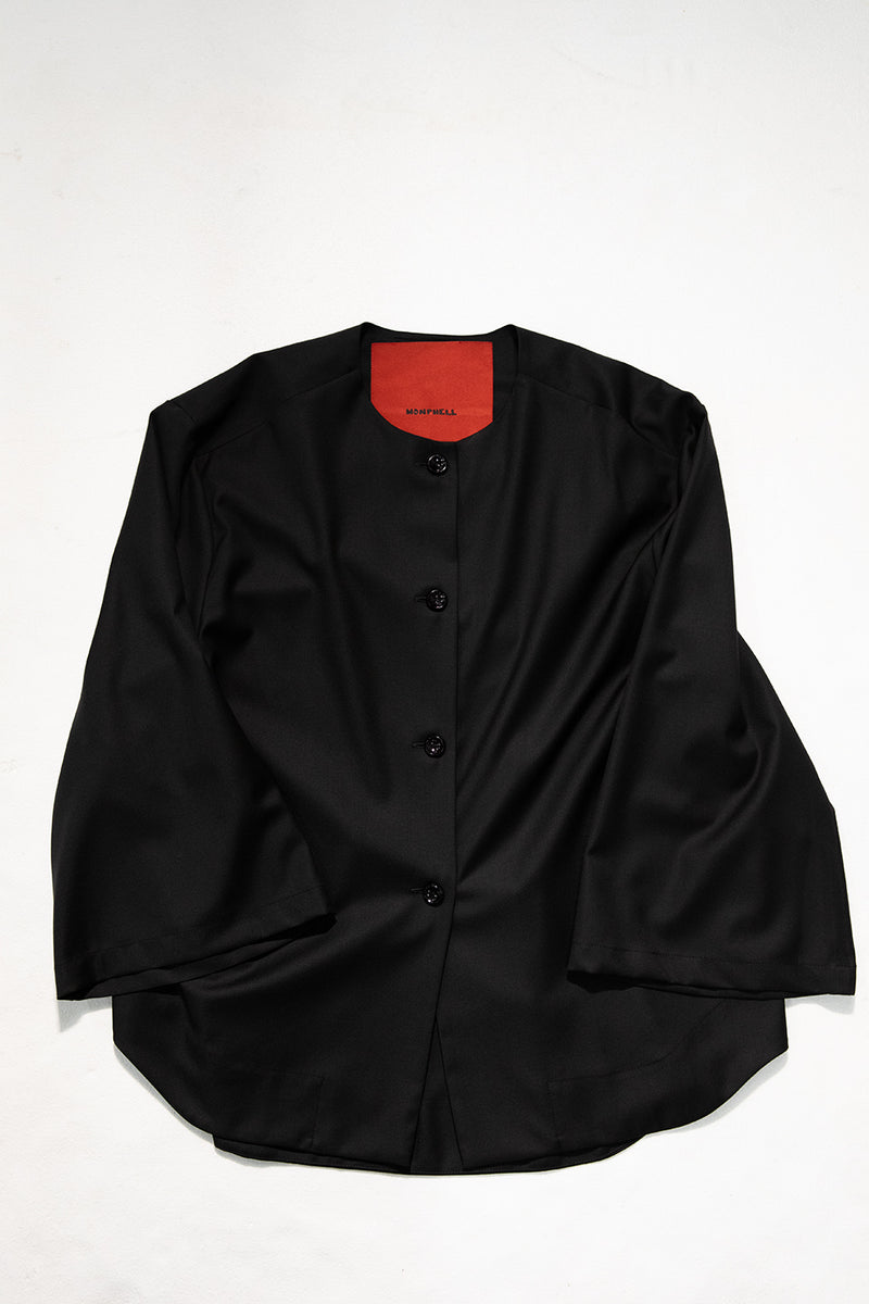 "Yoki" button up shirt midnight