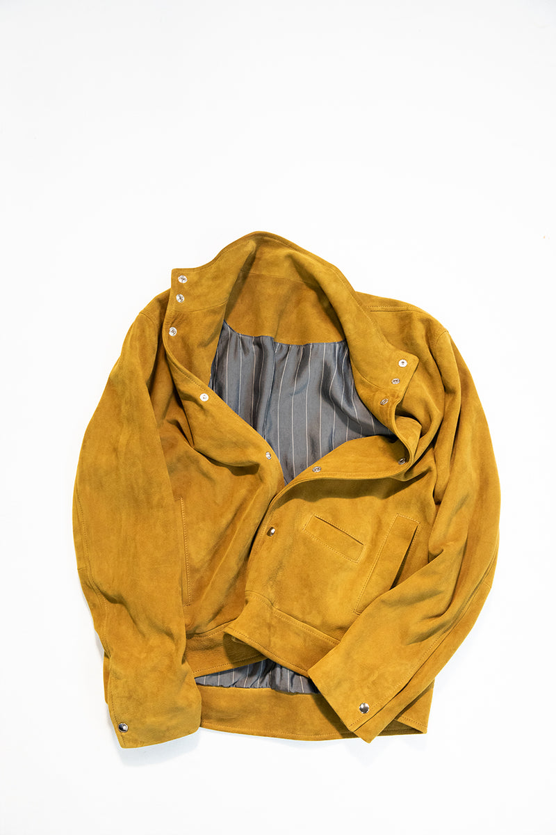 "Rune" Suede leather workers Jacket - AVAILABLE 26.08 // 7PM