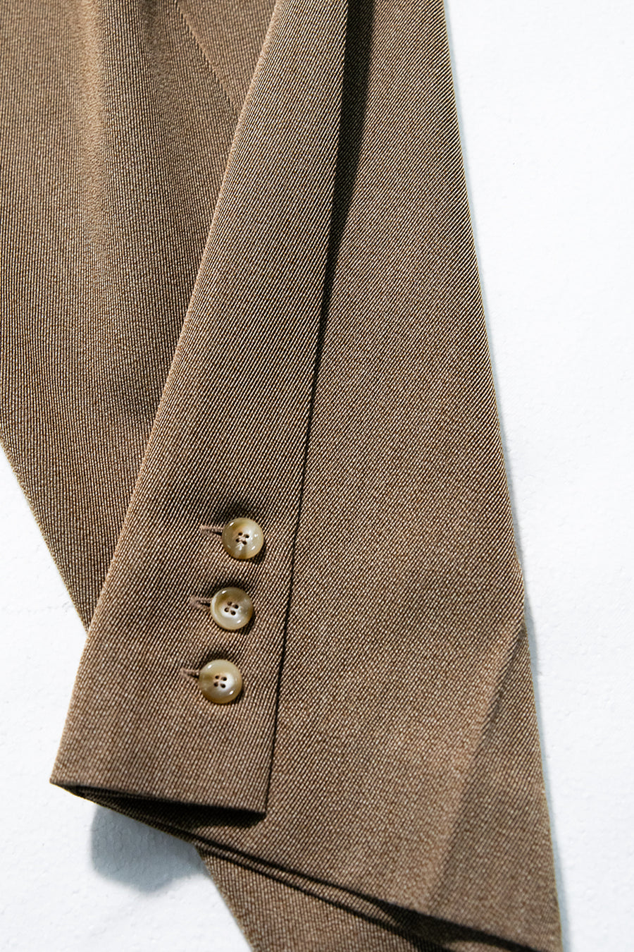 "YUNA" wool trouser sand