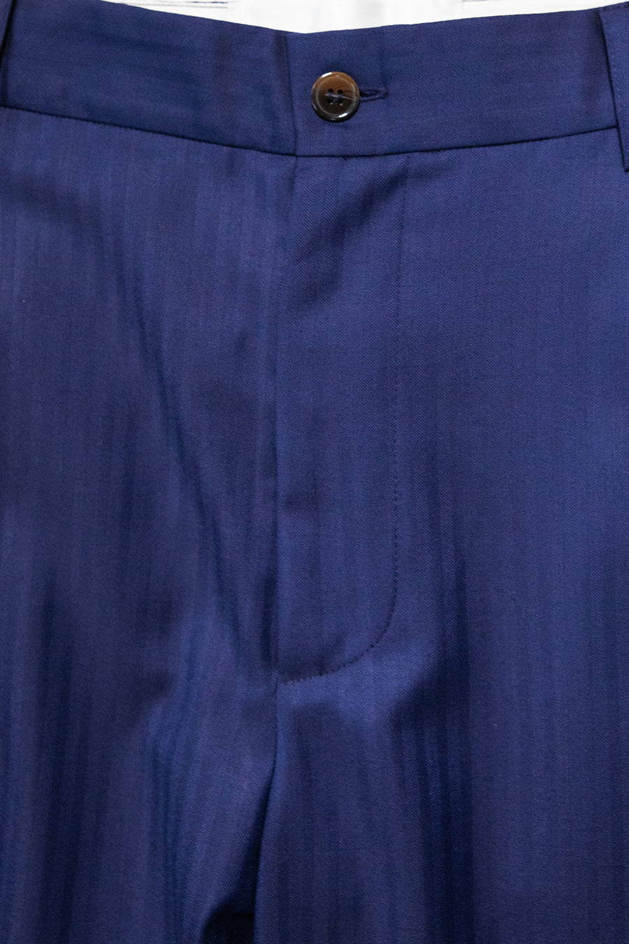 "YUNA" PIN STRIPE wool trouser blue