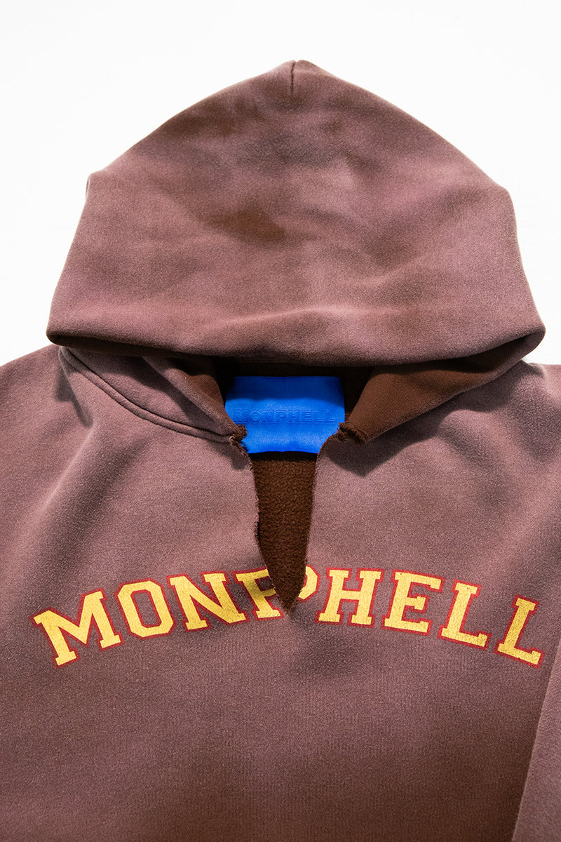 "RAF" split hoodie brown PRE ORDER