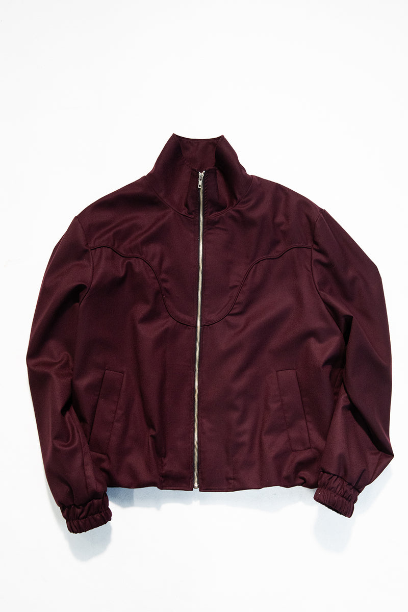 "Marcel" Track Jacket Burgundy