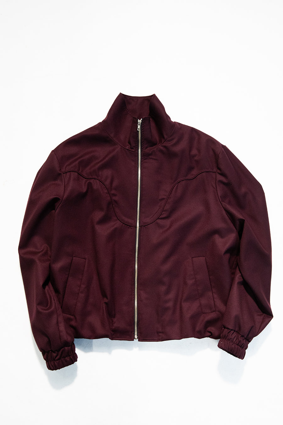 "Marcel" Track Jacket Burgundy